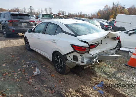 2025 Nissan Sentra Sv from USA, damaged, VIN 3N1AB8CV6SY276053